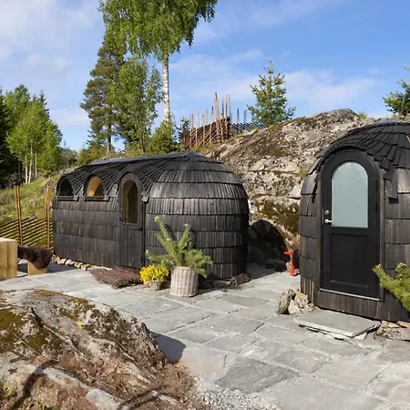 Telt 2: Nattskyen - Glamping - Mjosa-utsikt - 30 Min Osl